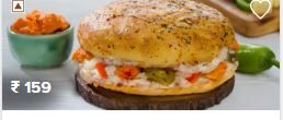 Burger Pizza - Classic Non Veg