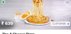 Cheese Overload Pizza