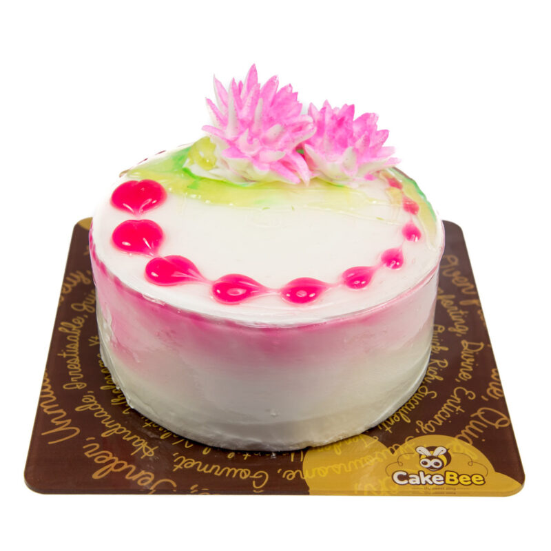 luscious lychee cake Order Food n cake Online Trichy and home delivery