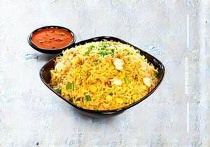 Schezwan Egg Fried Rice (MER)