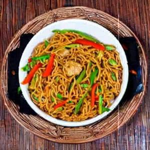 Veg Schezwan Fried Noodles (KMS)