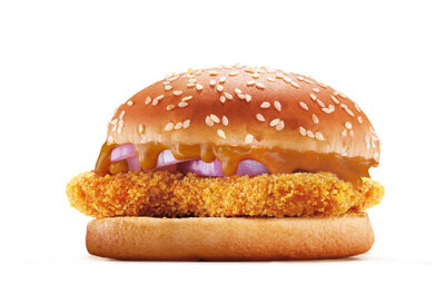 Chicken Makhani Burst Burger (BK)