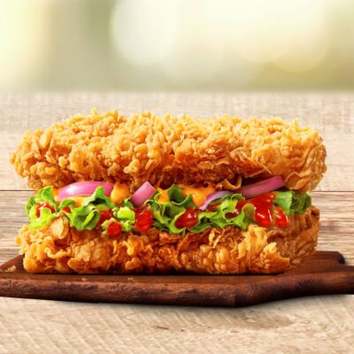 Double Down Burger