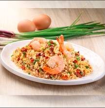 Prawns Schezwan Fried Rice (KMS)