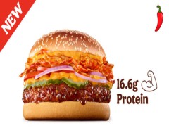 Korean Kimchi Veg Whopper (BK)