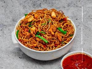Chicken Schezwan Fried Noodles (KMS)